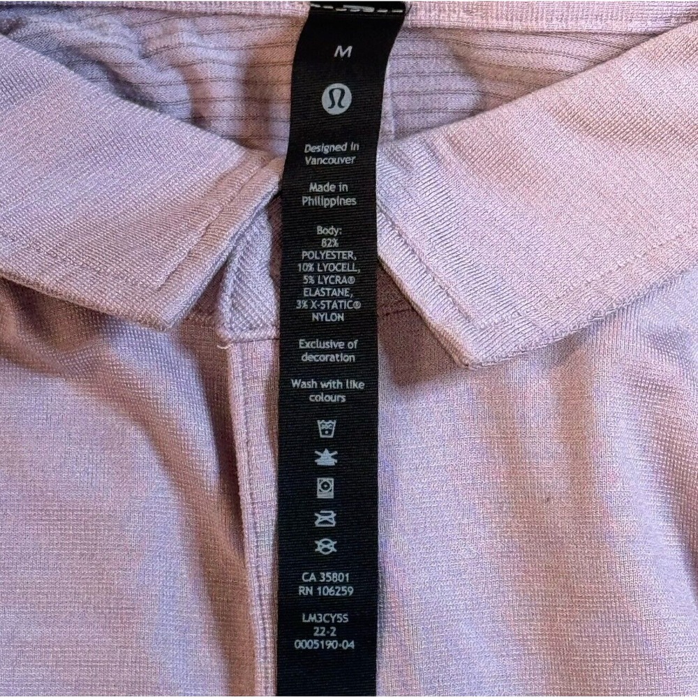 Lululemon Lavender Evolution Performance Casual G… - image 4